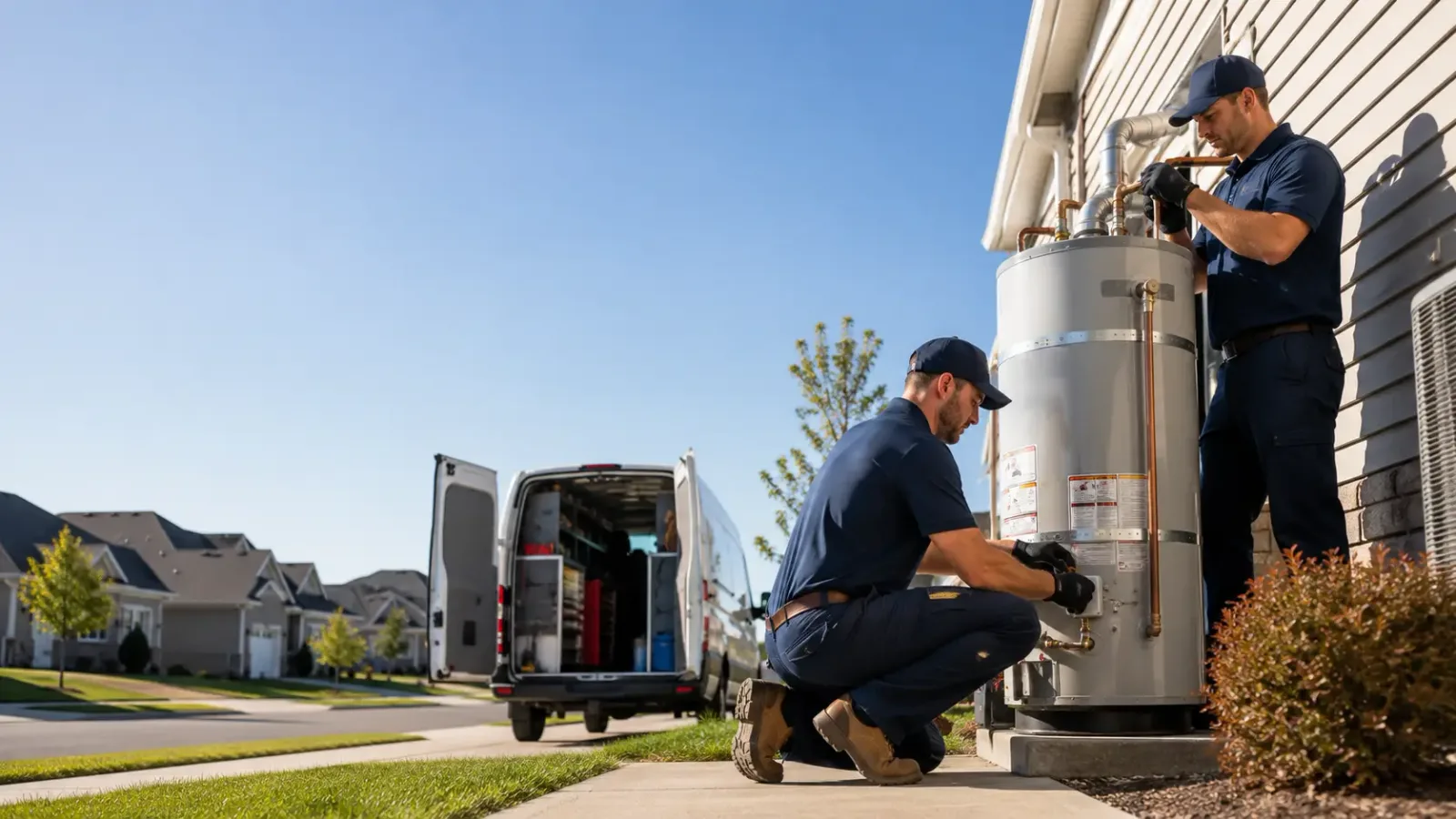 Water Heater Installation in New Limerick, ME
